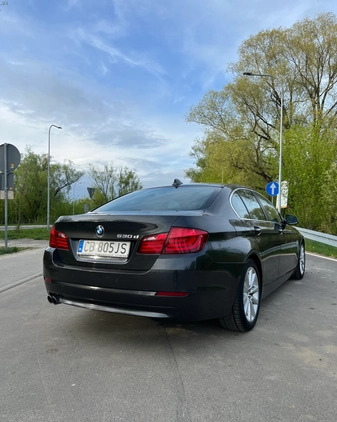 BMW Seria 5 cena 58500 przebieg: 283000, rok produkcji 2011 z Bydgoszcz małe 232